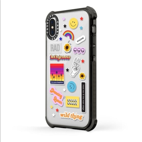 CASETIFY Stickerfest iPhone X/XS Case - Picture 2 of 5